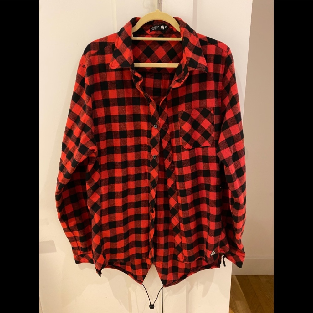 American Stitch buffalo plaid flannel